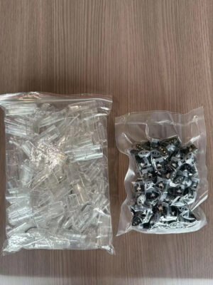 【上下分離式空煙彈】白色霧化陶瓷芯 百入組-雲霧倉庫